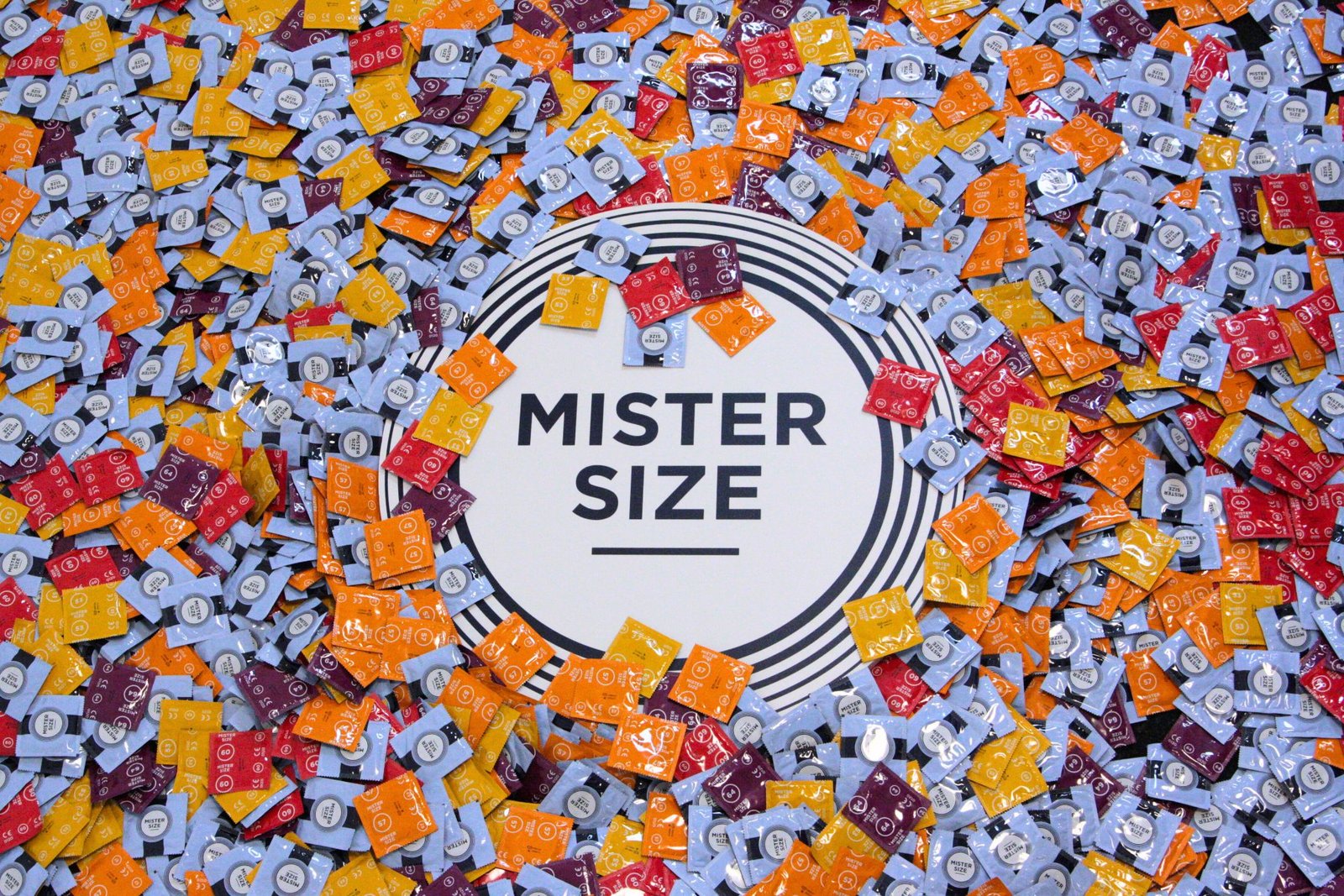 A Mister Size különböző óvszerek különböző névleges szélességekkel
