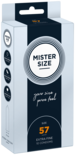 MISTER SIZE 57 (10 óvszer)