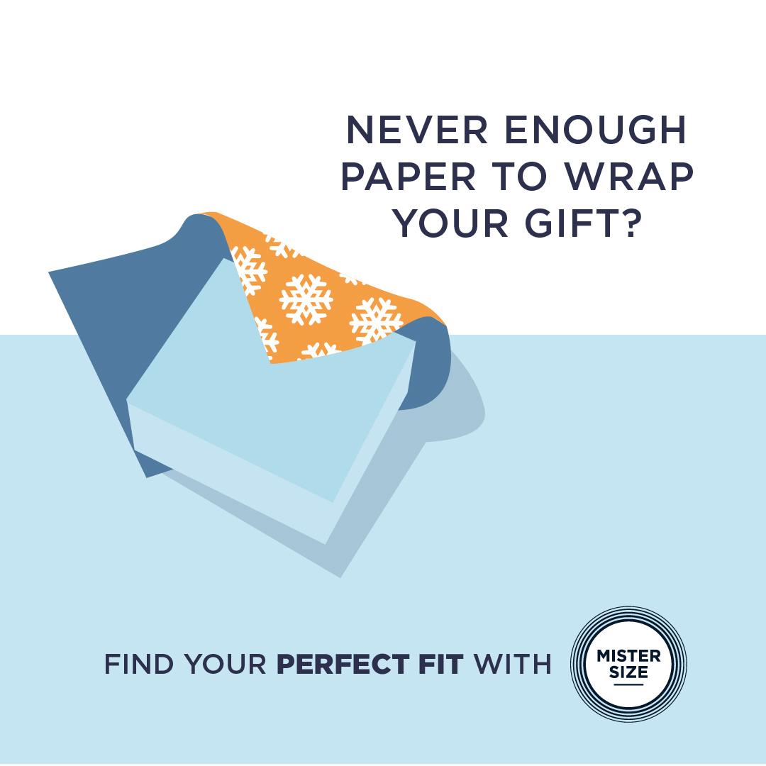 Az ajándékot nem lehet túl kicsi csomagolópapírral becsomagolni.