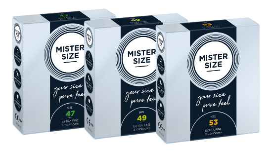 Mister Size Probierset 47-49-53 (3x3 Kondome)